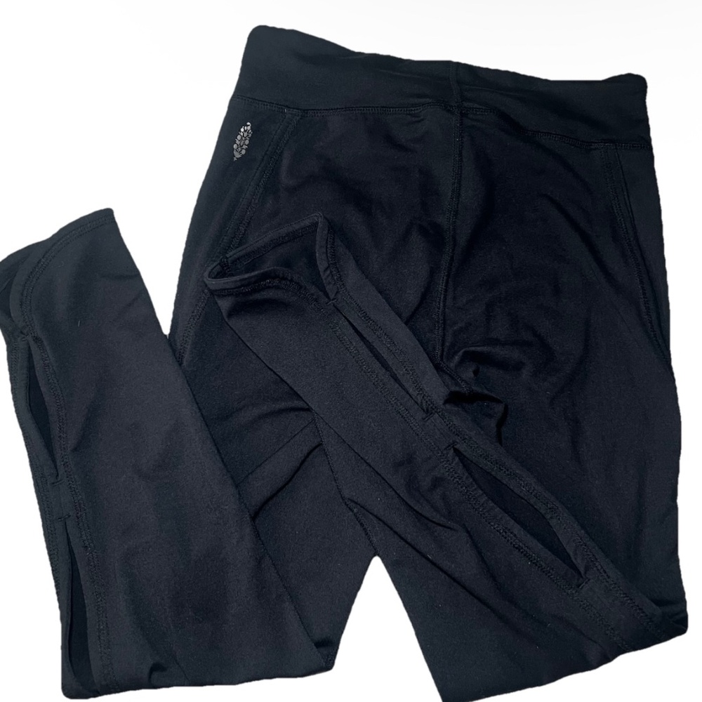 Free People Movement Short Leggings Cutouts Black Soft Extra Small
